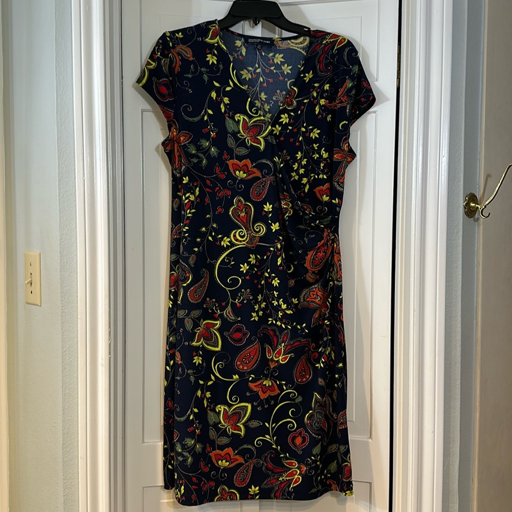 Cute Faux Wrap dress